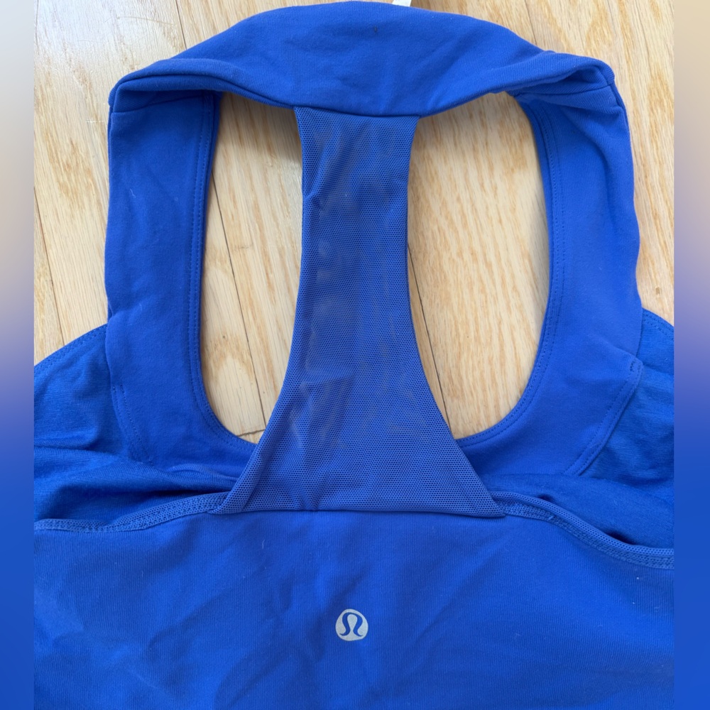 Lululemon Blue Racerback Tank - Picture 3 of 5